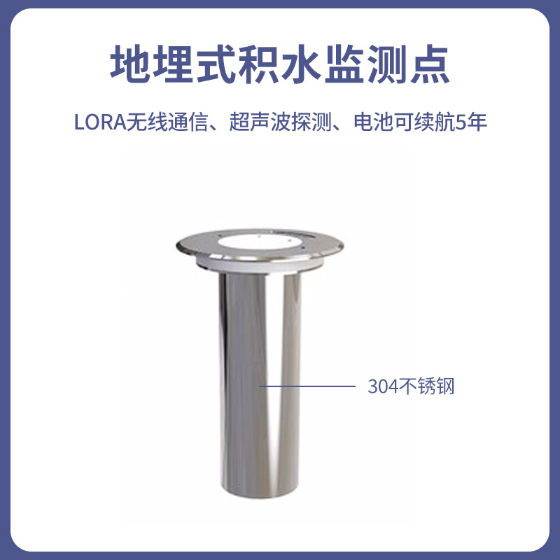 地埋式積水監測儀可以為解決城市內澇提供幫助 地埋式積水監測儀可以為解決城市內澇提供幫助