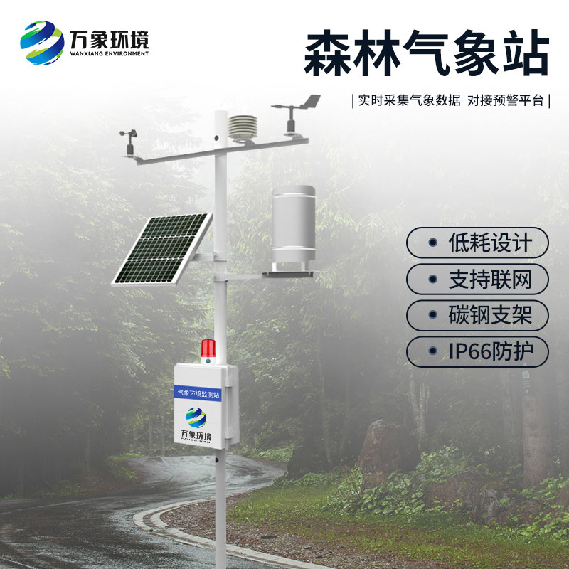 森林火險監測站觀測森林氣象因子