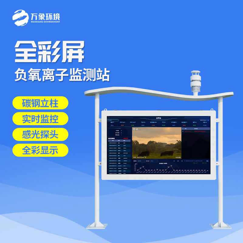 一體化負氧離子監測站作用