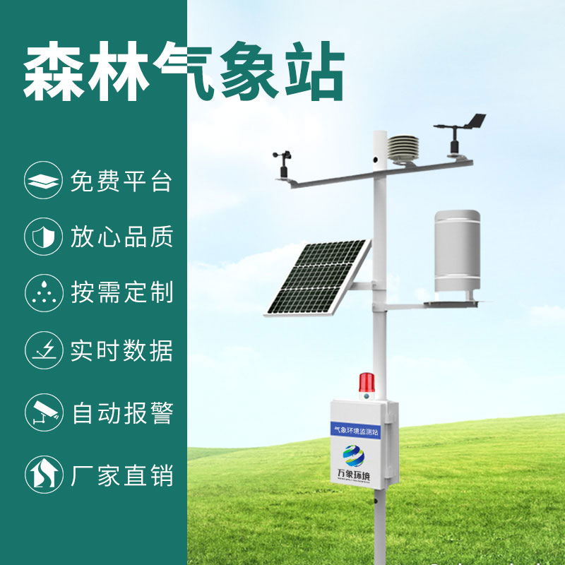 森林防火監測預警系統，森林氣象因子全掌握