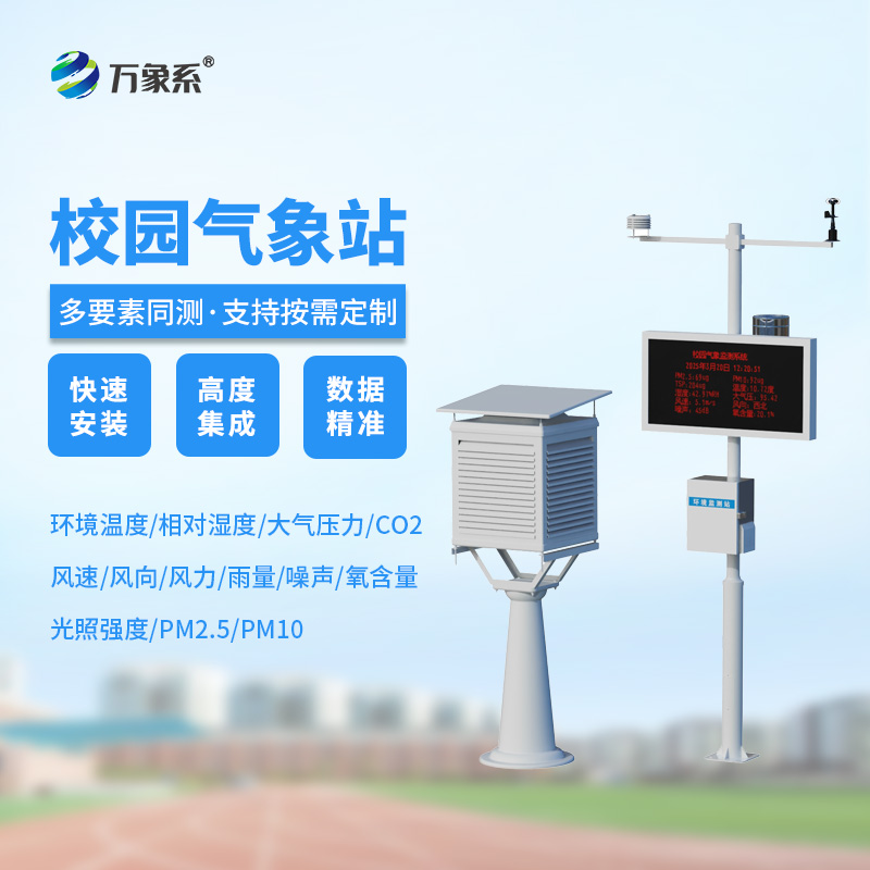 比天氣預報更貼心！這個高校校園氣象站24小時守護師生安全！