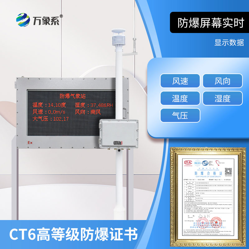 防爆氣象檢測系統如何為高危環境撐起