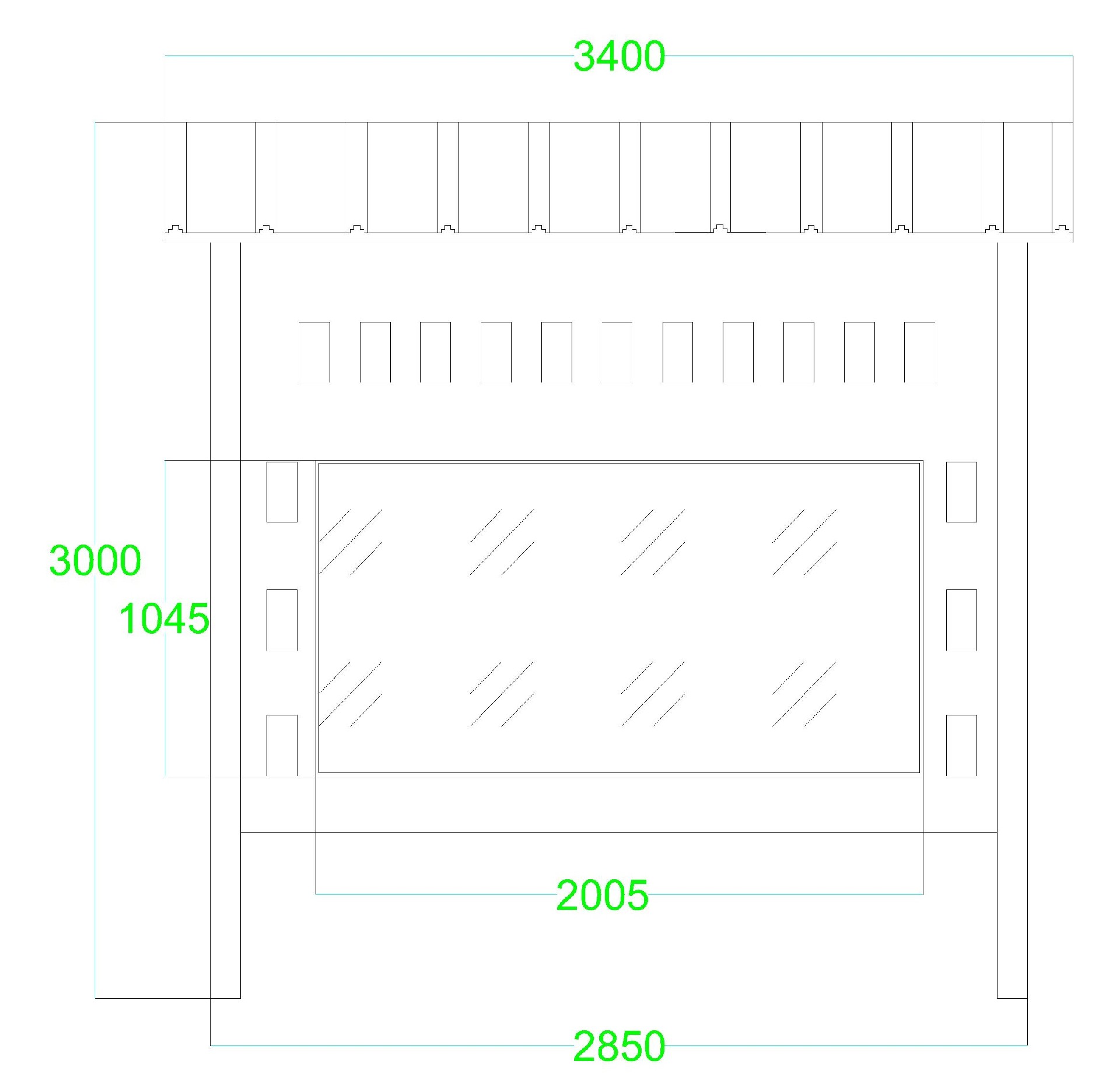 防腐木負氧離子監測站