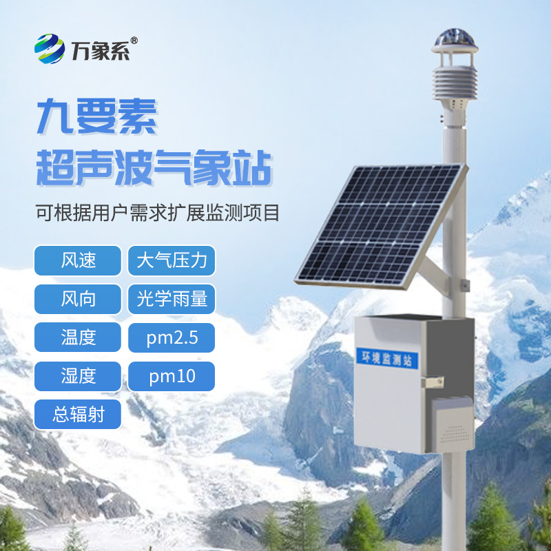 九要素超聲波氣象站如何“聽”懂天氣？
