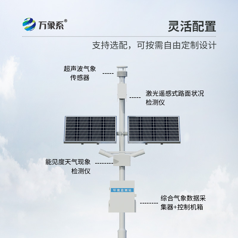 公路氣象站——監測高速公路沿線氣象條件的專業設備 公路氣象站——監測高速公路沿線氣象條件的專業設備